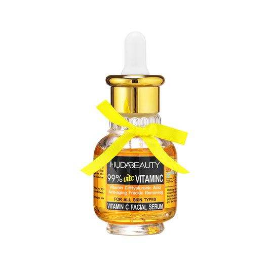 Huda Beauty Vatamin C+ Facial Serum for All Skin Types - Dermatologist Tested - Anti-Aging & Dark Spot Remover - Brightening, Clean Beauty, Cruelty-Free