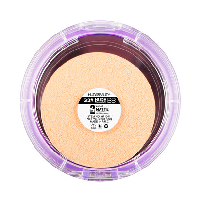 Huda Beauty Super BB Cream All-in-1  Long Lasting Pressed Powder | Dermatologist Tested, Clinicially Tested