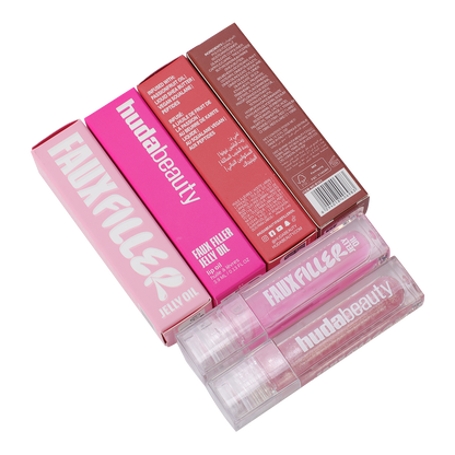 HUDA BEAUTY FAUX FILLER EXTRA SHINE LIP GLOSS