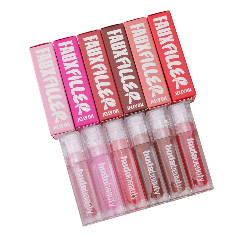 HUDA BEAUTY FAUX FILLER EXTRA SHINE LIP GLOSS