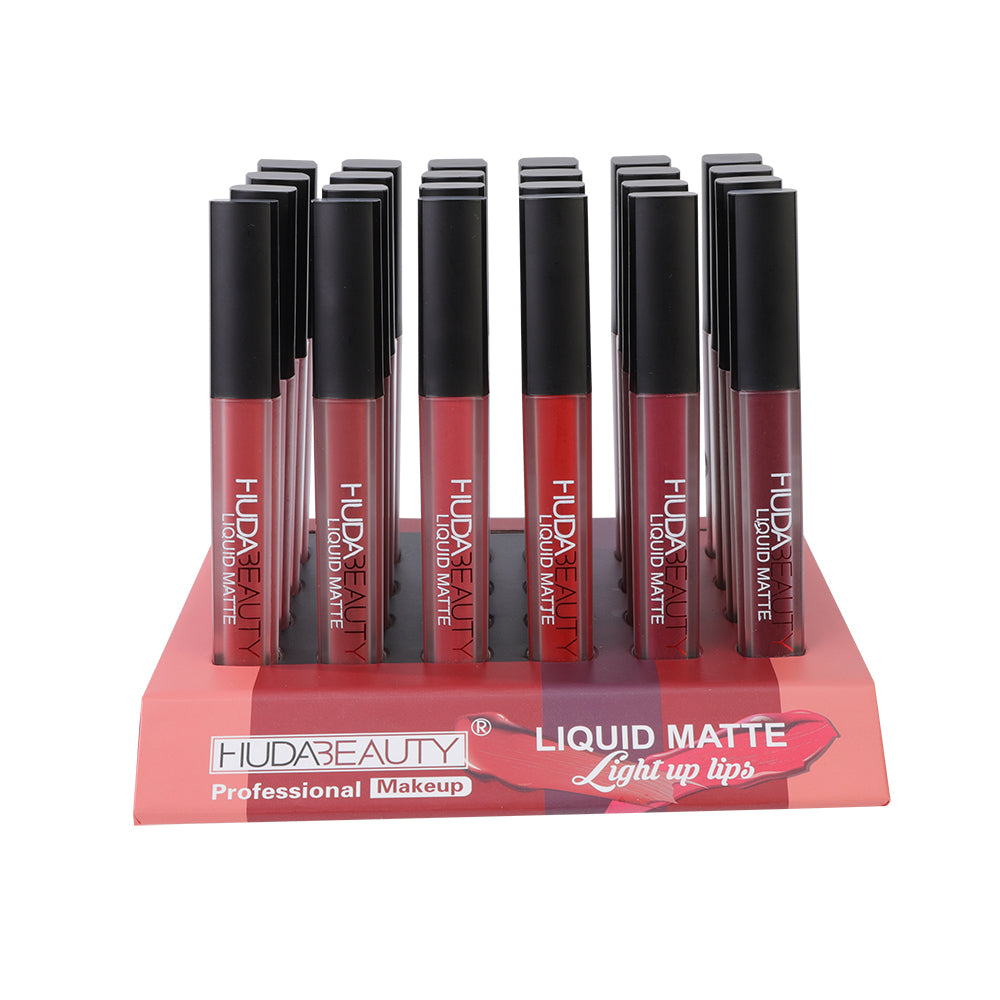 HUDABEAUTY LIQUID MATTE ULTRA-COMFORT TRANSFER-PROOF LIPSTICK