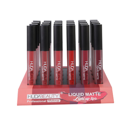 HUDABEAUTY LIQUID MATTE ULTRA-COMFORT TRANSFER-PROOF LIPSTICK
