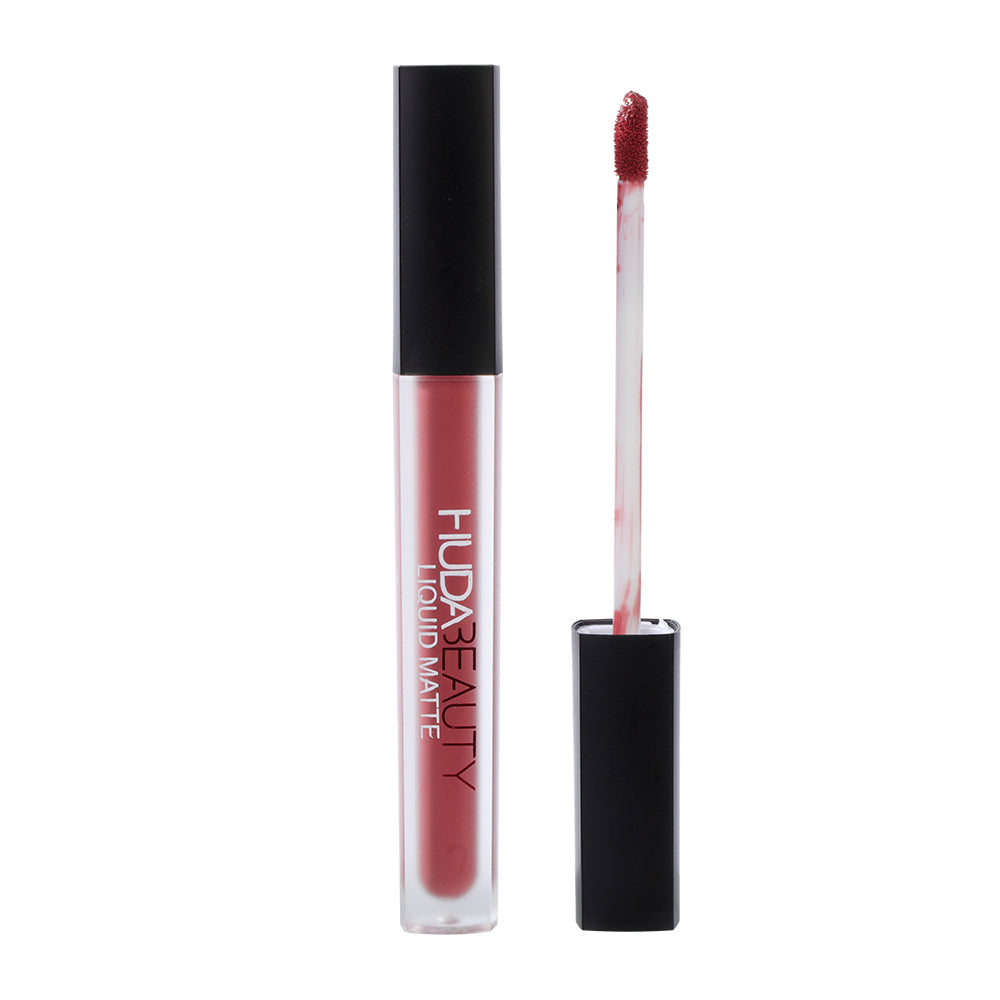 HUDABEAUTY LIQUID MATTE ULTRA-COMFORT TRANSFER-PROOF LIPSTICK