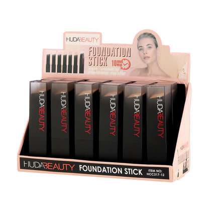 HUDA BEAUTY #FauxFilter Skin Finish Buildable Coverage Foundation Stick