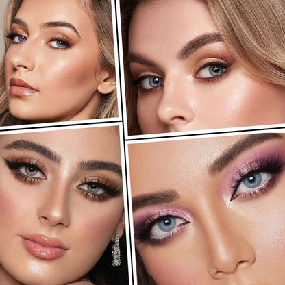 Huda Beauty Highly Pigmented Eye Makeup Palette Long Lasting Blendable Natural Colors Make Up Eye Shadows Cosmetics Gift Kit