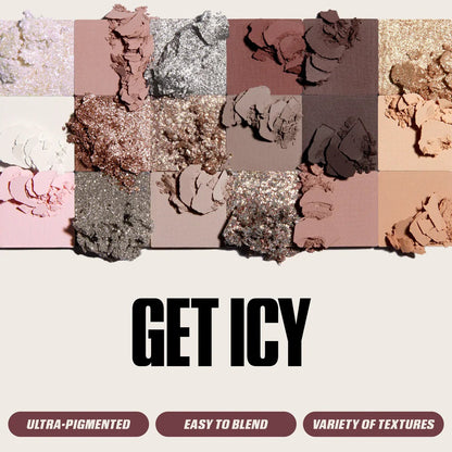 HUDA BEAUTY ICY NUDE EYESHADOW PALETTE