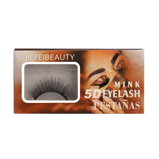 Jiefei Beauty So Natural False Eyelashes  , Cruelty Free, Vegan, Contact Lens Friendly, Easy to Apply,  Reusable Strip Lashes