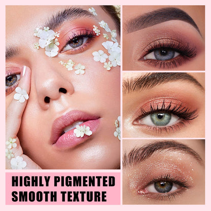 Huda Beauty Neutral Powde Eye Shadow for Women Eyeshadow Palette Pigmented Waterproof Girls Eyeshadows Gift