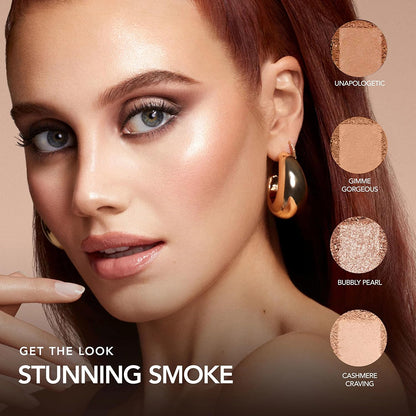 Huda Beauty Eyeshadow Palette 18 Colors Make Up Matte Shimmer Glitter Eye Shadow Pallet Highlighter Gifts for Friends