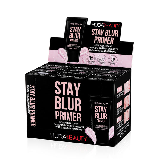 HUDA BEAUTY Stay Blur Smoothing Primer - Silicone-Free Smoothing & Pore Minimizing Oil Control (50ml / 1.69 oz)