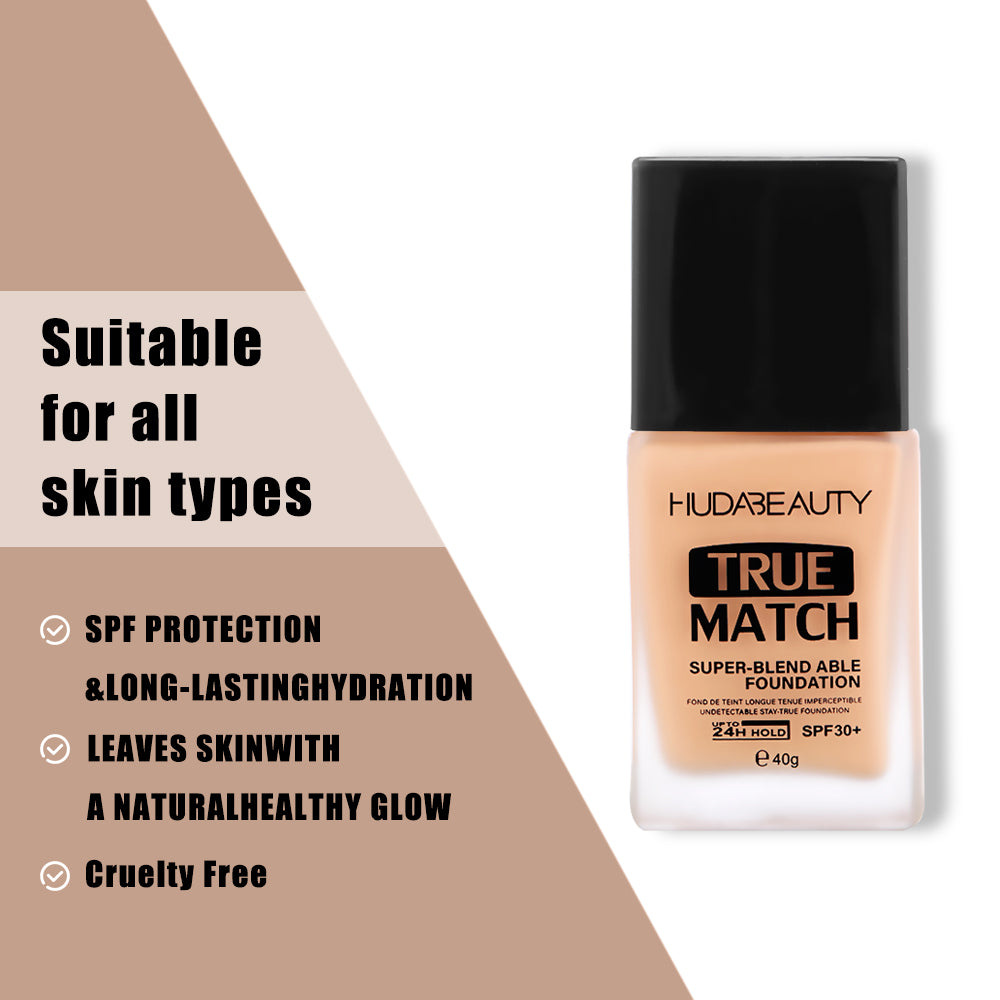 HUDA BEAUTY True Match Foundation Liquid