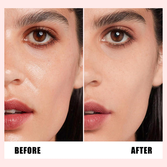 Huda Beauty Vatamin C Natural Compact Matte Pressed Powder Makeup & Setting Powder Buildable Coverage Vegan