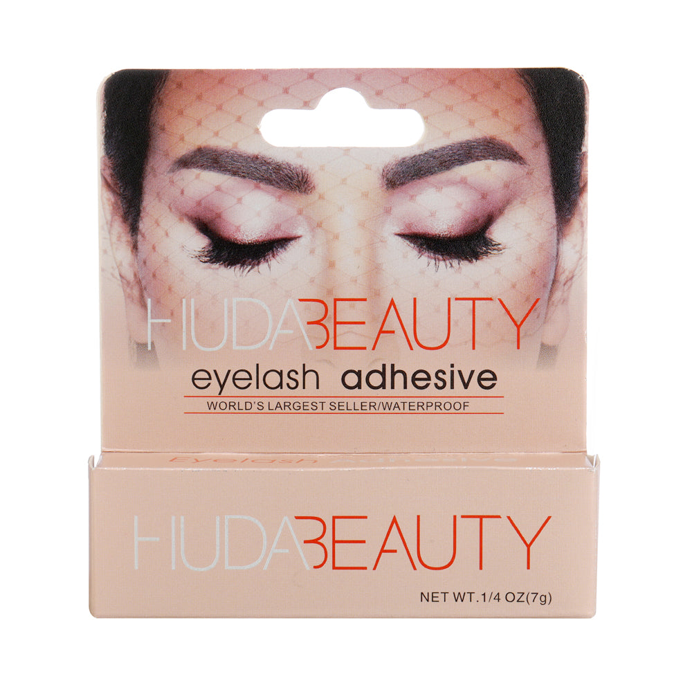 HUDA BEAUTY Sticky Tack Lash Glue – Super Hold Vegan Lash Adhesive – Premium, Latex-Free Individual Bond for Strip Eyelash Extensions, False Lashes