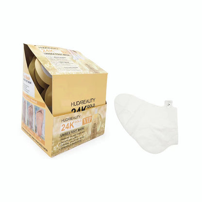 HUDA BEAUTY FOOT PEELING MASK:Glow Up Your Soles