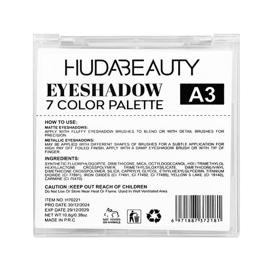 HUDA BEAUTY  7-Color Eyeshadow Palette