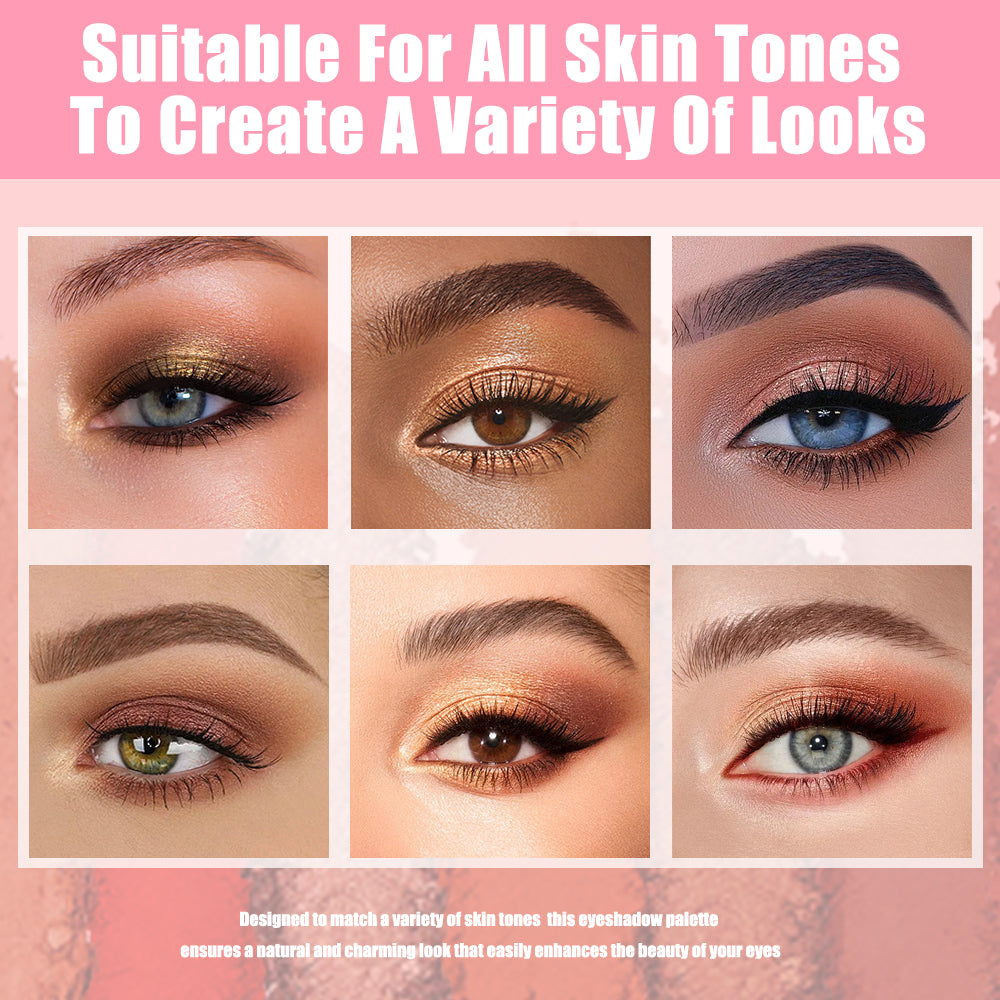 Huda Beauty Eyeshadow Makeup Palette - 21 Colorful High Pigmented Waterproof Professional Beauty Makeup Kit Vegan Cruelty -free