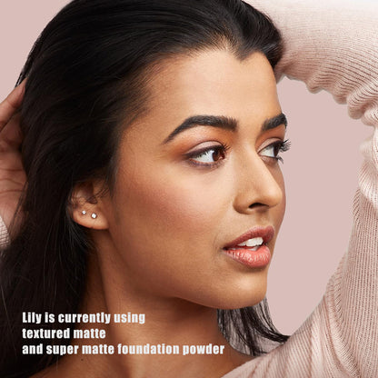 Huda Beauty PRESSED MATTE ULTRA MATTE FOUNDATION POWDER Sheer-to-Full Coverage