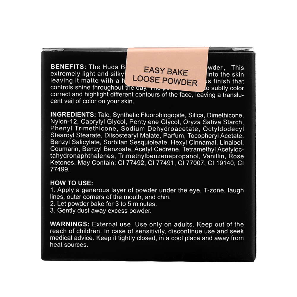 Huda Beauty Easy Bake Loose Powder & Setting Powder
