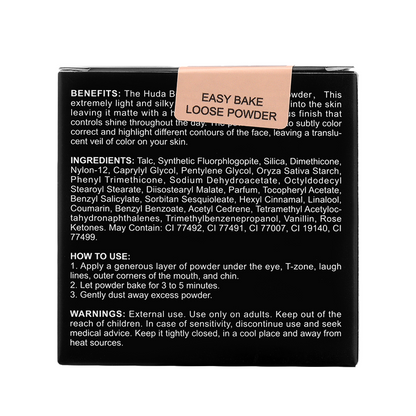 Huda Beauty Easy Bake Loose Powder & Setting Powder