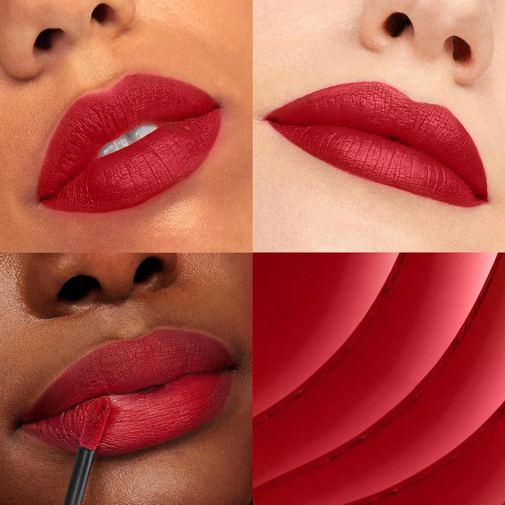 Hudamei Liquid Red Matte Lip Gloss