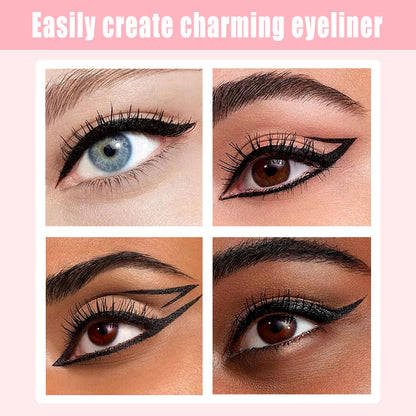 Huda Beauty  Exaggerate Waterproof Eye Definer Eyeliner, Highly Pigmented, 16-Hour Long Wear, Smudge Proof Satin Finish Formula, Cruelty-Free & Vegan