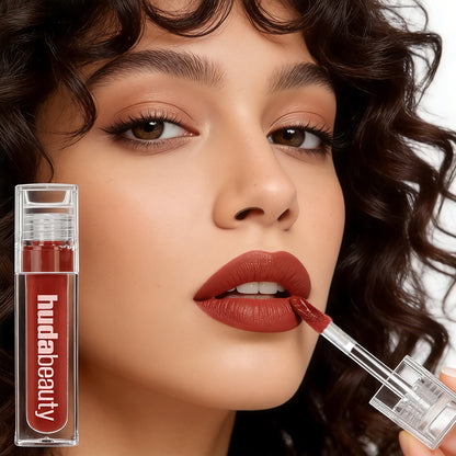 HUDA BEAUTY FAUX FILLER EXTRA SHINE LIP GLOSS