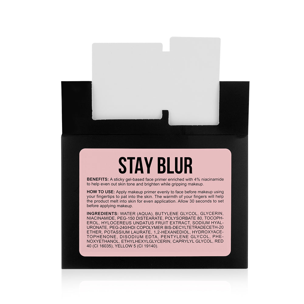 HUDA BEAUTY Stay Blur Smoothing Primer - Silicone-Free Smoothing & Pore Minimizing Oil Control (50ml / 1.69 oz)