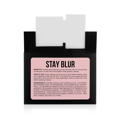 HUDA BEAUTY Stay Blur Smoothing Primer - Silicone-Free Smoothing & Pore Minimizing Oil Control (50ml / 1.69 oz)