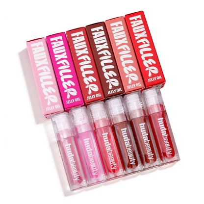 HUDA BEAUTY FAUX FILLER EXTRA SHINE LIP GLOSS