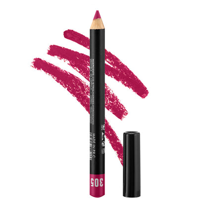 Huda Beauty Lip Pencil - Long Lasting Lip Liner Pencil, Makeup Lip Liner & Lip Pencil Sharpener,  Vegan & Cruelty-Free All-Day Wear Lip Definition