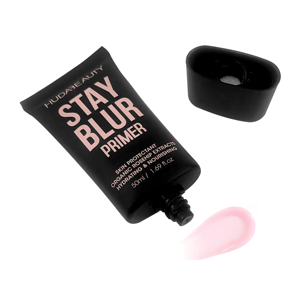HUDA BEAUTY Stay Blur Smoothing Primer - Silicone-Free Smoothing & Pore Minimizing Oil Control (50ml / 1.69 oz)