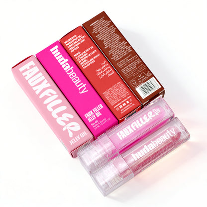 HUDA BEAUTY FAUX FILLER EXTRA SHINE LIP GLOSS