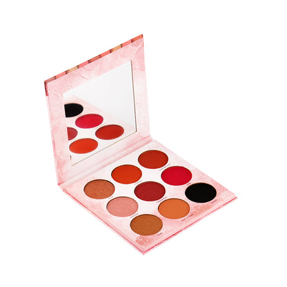 Huda Beauty Eyeshadow Palette Long-lasting Wear, Travel Makeup with Mirror Cruelty Free