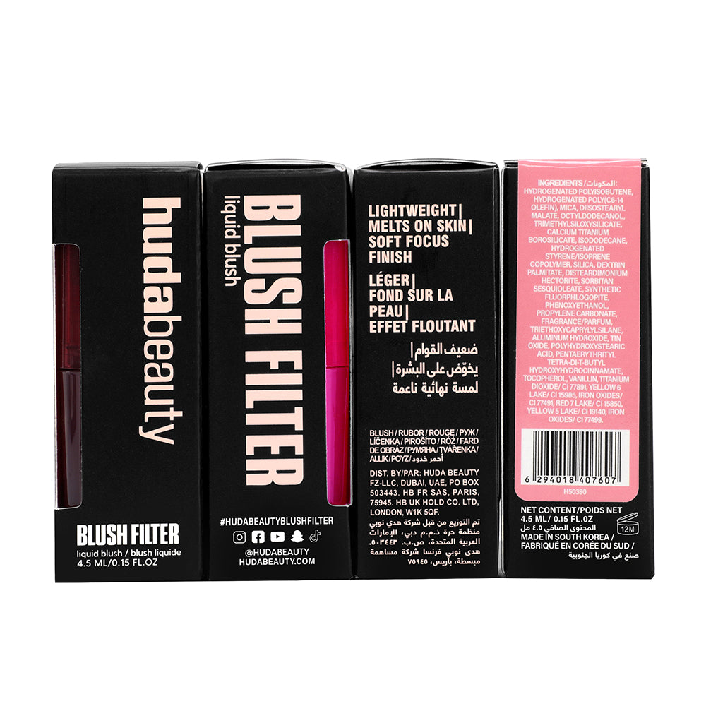 HUDABEAUTY BLUSH FILTER LIQUID BLUSH