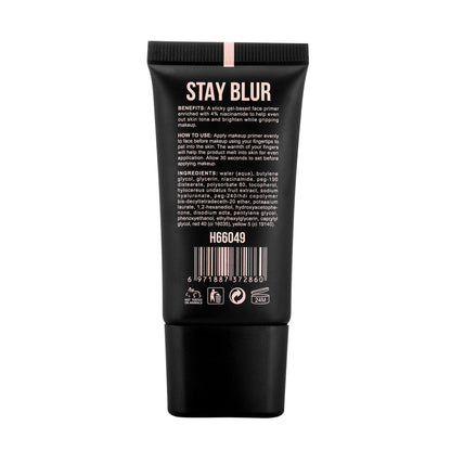 HUDA BEAUTY Stay Blur Smoothing Primer - Silicone-Free Smoothing & Pore Minimizing Oil Control (50ml / 1.69 oz)