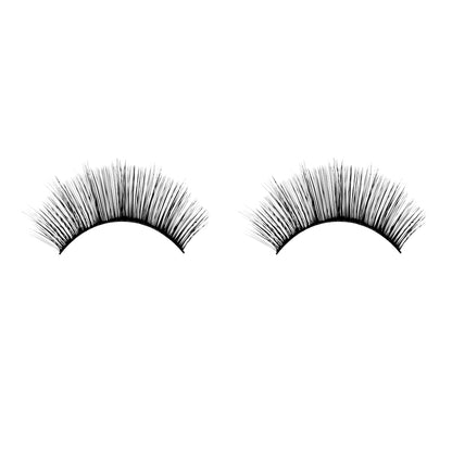 Jiefei Beauty So Natural False Eyelashes  , Cruelty Free, Vegan, Contact Lens Friendly, Easy to Apply,  Reusable Strip Lashes