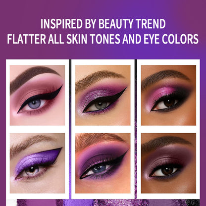 Huda Beauty Eyeshadow Palette, ColorStay Day to Night Up to 24 Hour Eye Makeup, 9 Pigmented Matte & Shimmer Shades