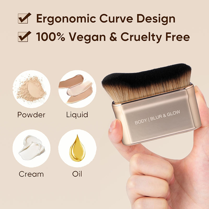 Huda Beauty Body Brush (For Body Highlighters) Body Brush BLUR & GLOW