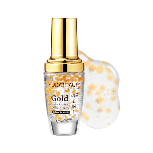 Huda Beauty Gold Caviar Essence Collagen Elastic 8 in 1 Skin Care Glow Collagen Booster Serum