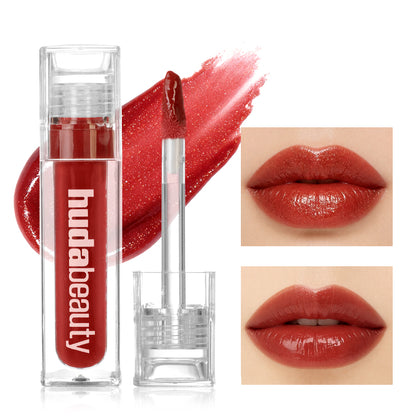 HUDA BEAUTY FAUX FILLER EXTRA SHINE LIP GLOSS