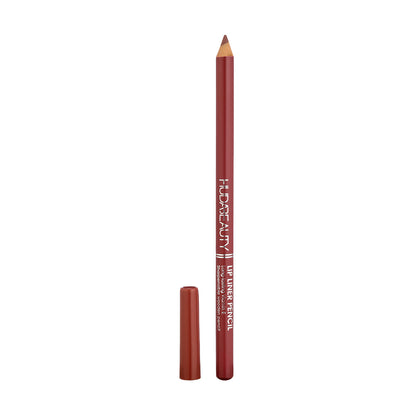 Huda Beauty Lip Liner Pencil, Highly-Pigmented Pencil For Shaping & Sculpting Lips, Semi-Matte Finish, Vegan & Cruelty-Free