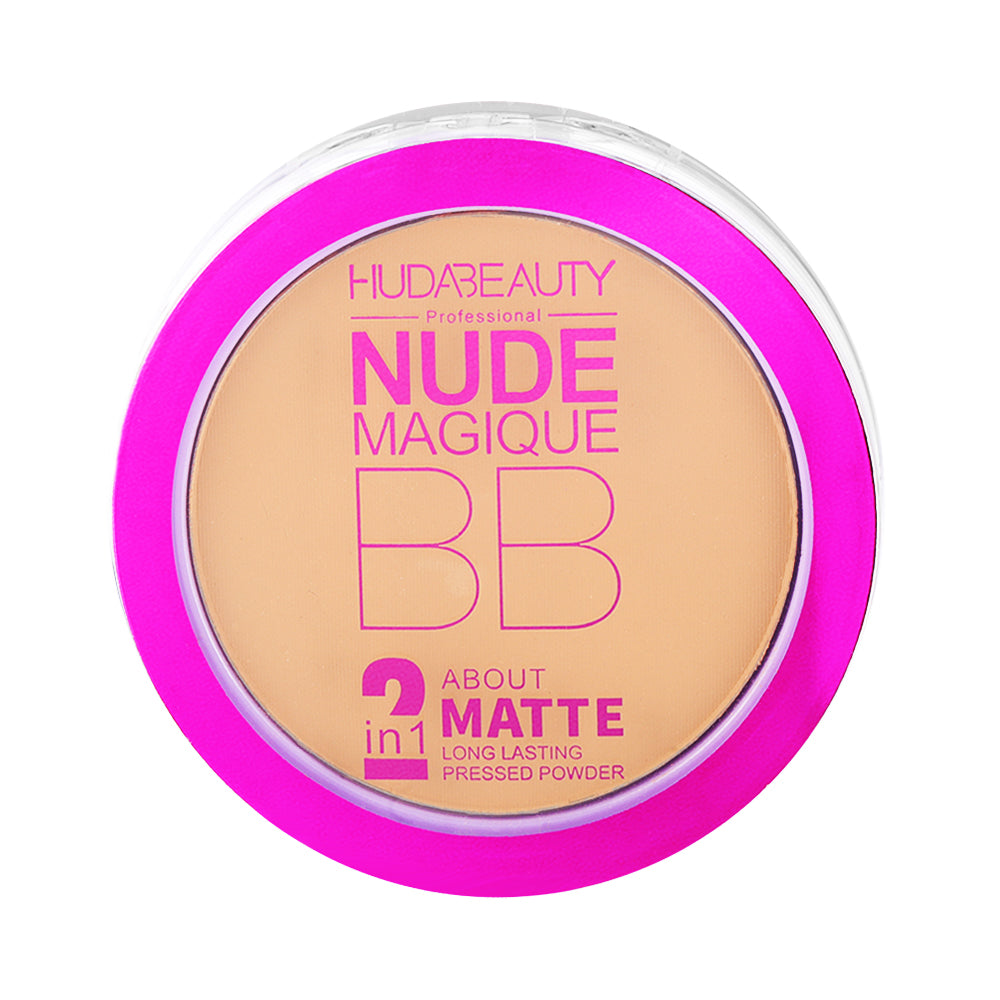 Huda Beauty Super BB Cream All-in-1  Long Lasting Pressed Powder | Dermatologist Tested, Clinicially Tested