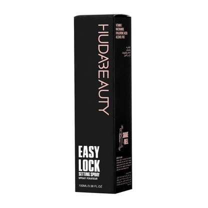 HUDA BEAUTY Easy Lock Blurring Setting Spray with 16-Hour Wear - Size: 3.38 oz / 100 ml