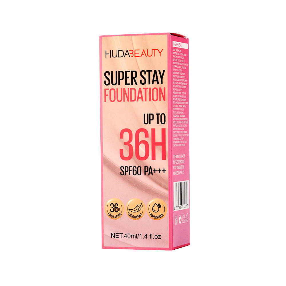 HUDA BEAUTY Super Stay Foundation Foundation Liquid  Suitable for Wearing for Up to 36 Hours