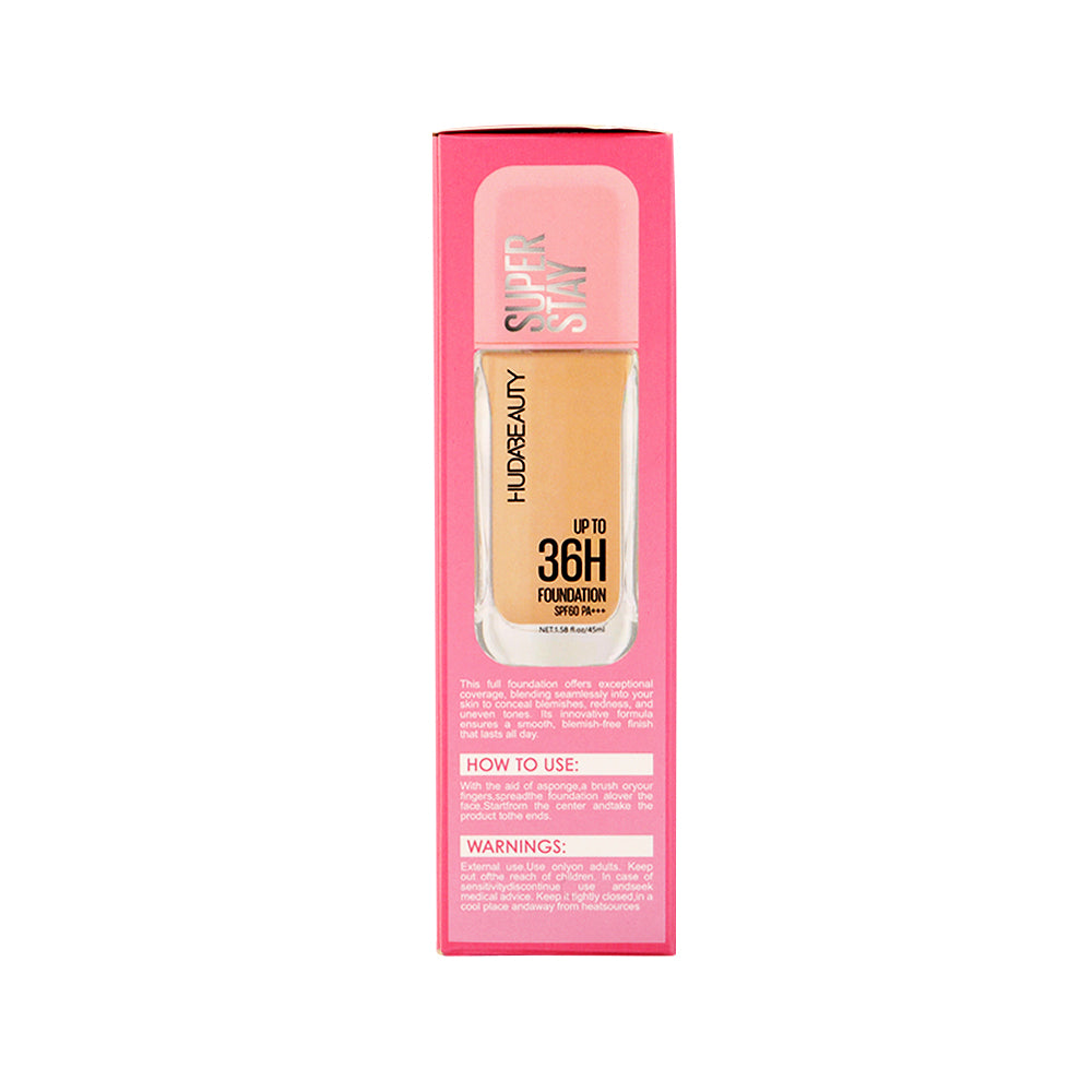 HUDA BEAUTY Super Stay Foundation Foundation Liquid  Suitable for Wearing for Up to 36 Hours