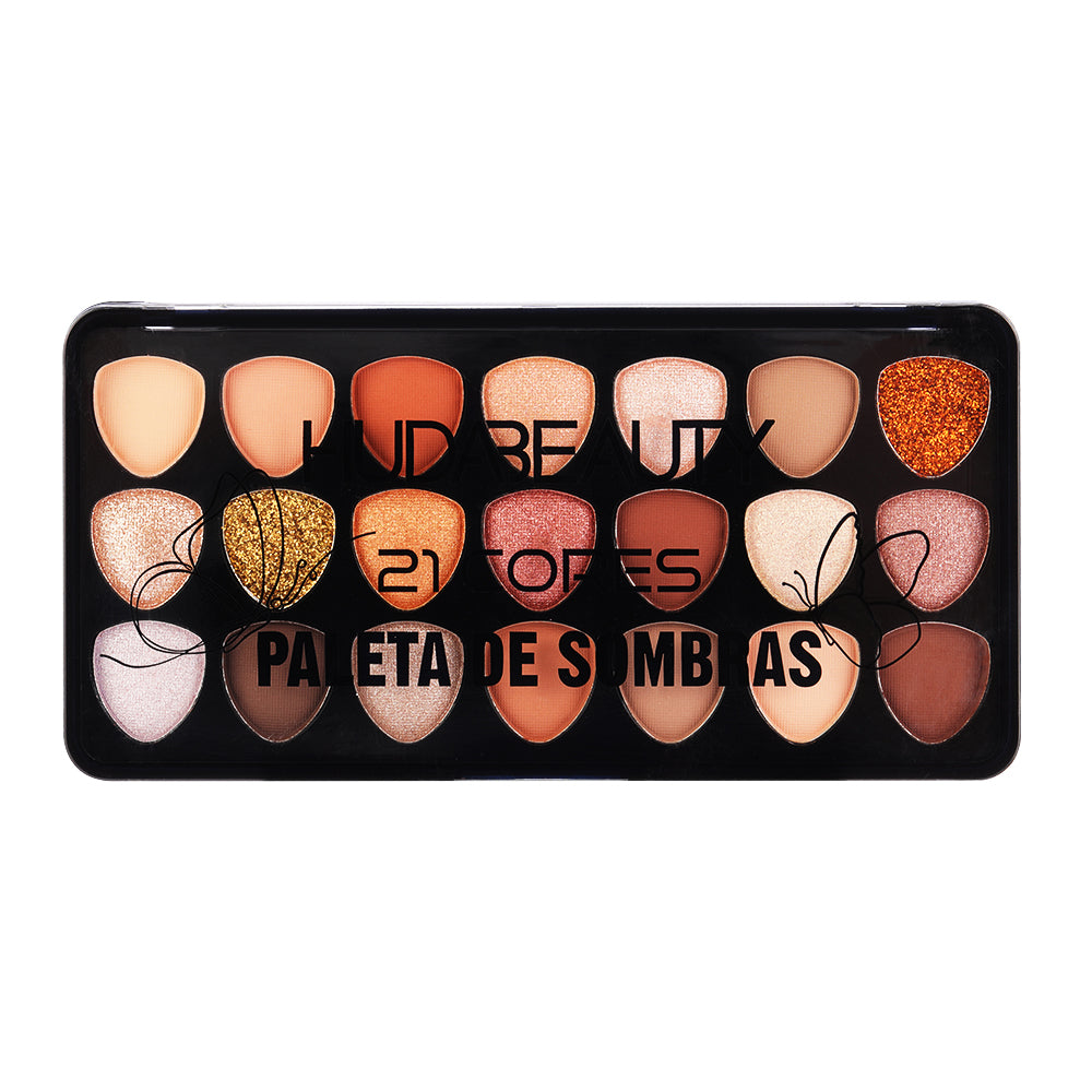 Huda Beauty Professional 21 Colors Nude Eyeshadow Palette Long Lasting  MAKEUP Ultimate Shadow Palette