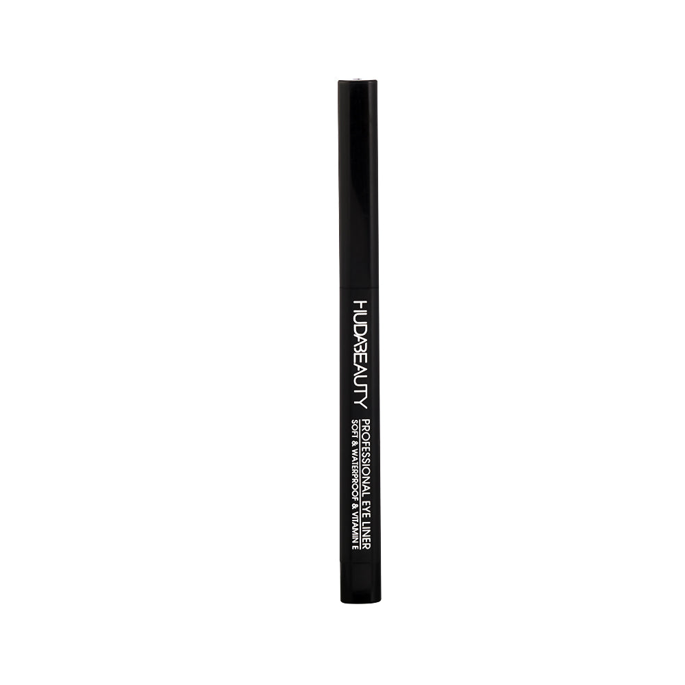 Huda Beauty Eyeliner Pen  Waterproof Formula  Black Liquid Liner Pen  Long Lasting  Smudge-proof  Transfer-proof