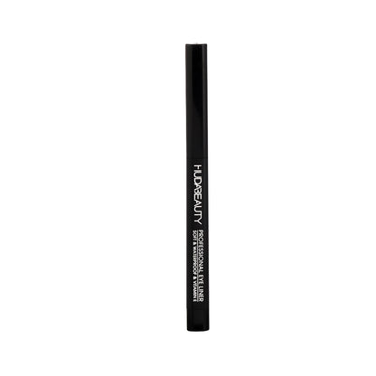 Huda Beauty Eyeliner Pen  Waterproof Formula  Black Liquid Liner Pen  Long Lasting  Smudge-proof  Transfer-proof