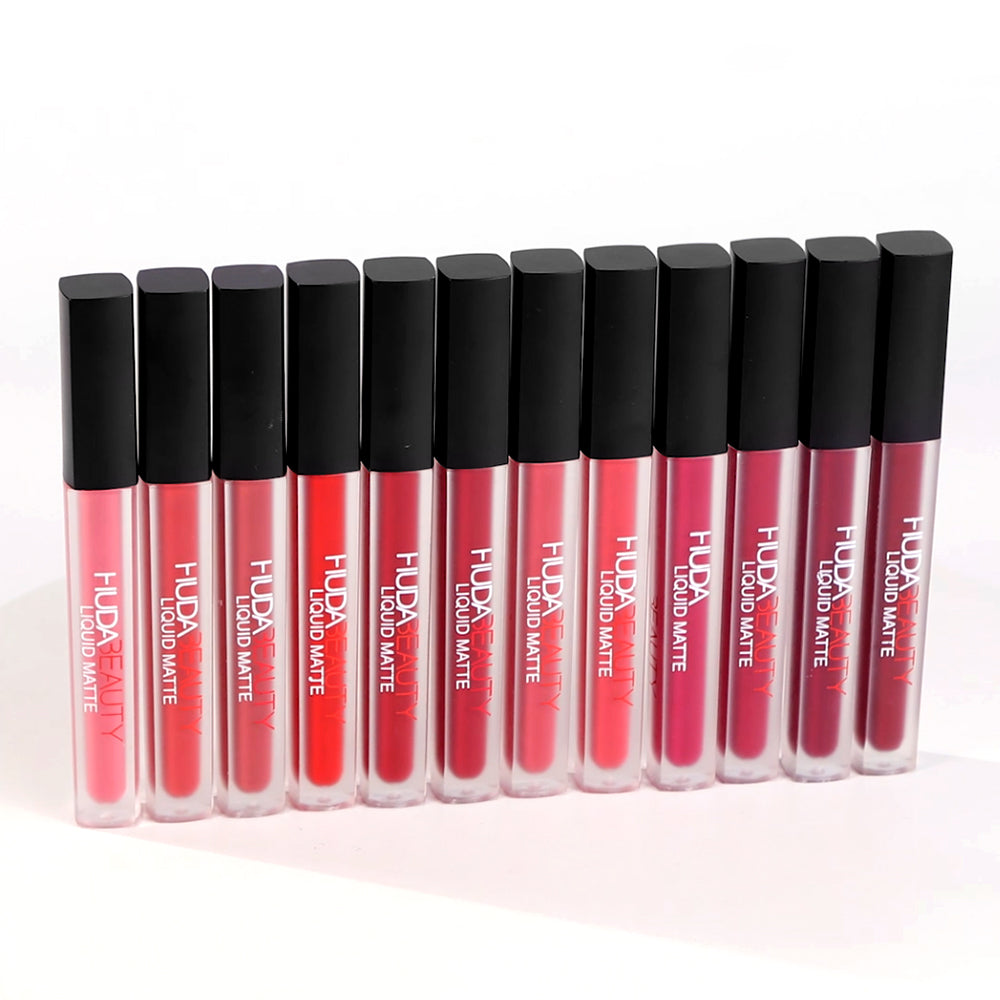 HUDABEAUTY LIQUID MATTE ULTRA-COMFORT TRANSFER-PROOF LIPSTICK