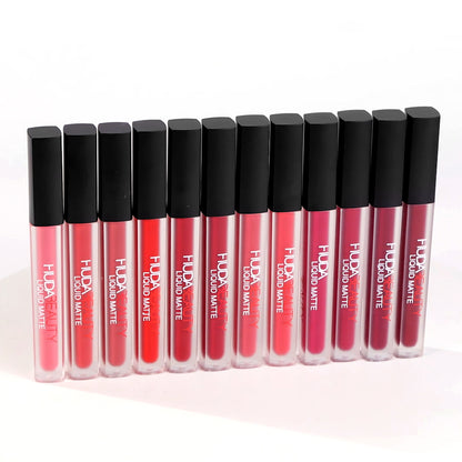 HUDABEAUTY LIQUID MATTE ULTRA-COMFORT TRANSFER-PROOF LIPSTICK